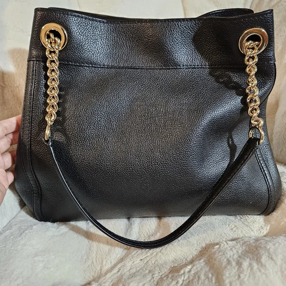 Coach leather black shoulder bag - Picture 4 of 9